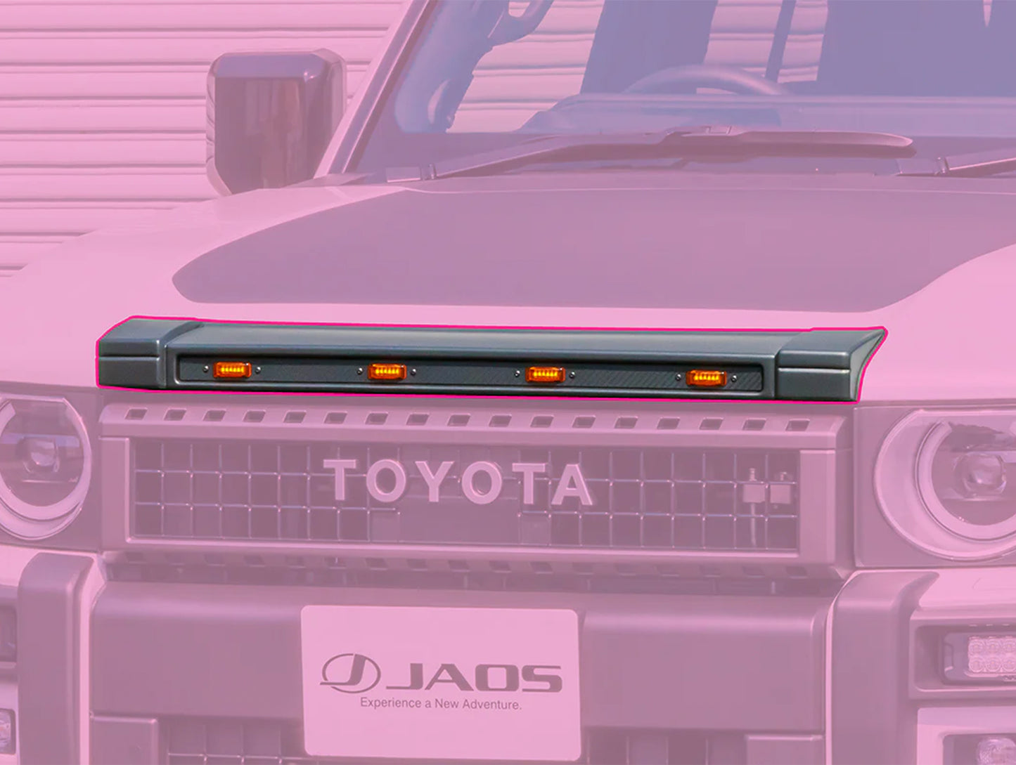 Jaos Front Nose Protector - 24+ Land Cruiser