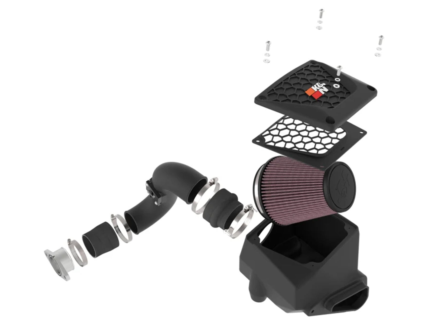 K&N High Flow Air Box Intake System - 24+ Tacoma / 24+ Land Cruiser / 25+ 4Runner