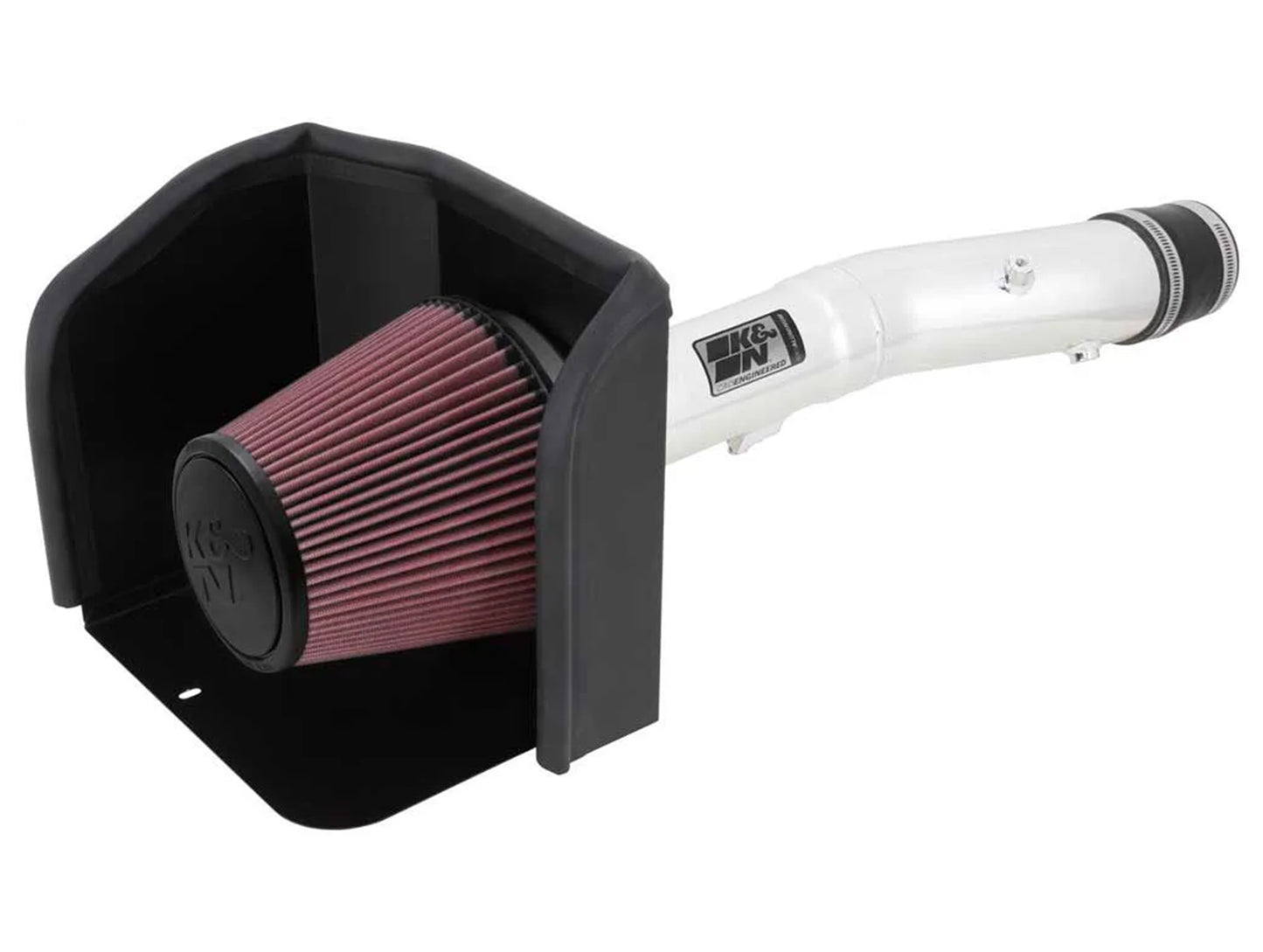 K&N High Flow Cold Air Intake System w/ Aluminum Arm - 12-15 Tacoma 4.0L V6