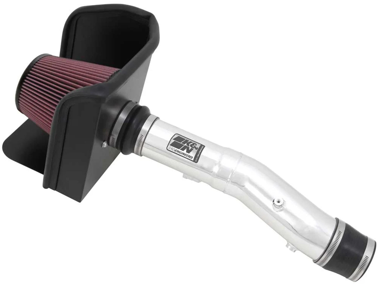 K&N High Flow Cold Air Intake System w/ Aluminum Arm - 12-15 Tacoma 4.0L V6
