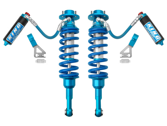 King Shocks Front 2.5 Adjustable Remote Reservoir Coilover Pair - 24+ Land Cruiser / 24+ GX550 / 25+ 4Runner