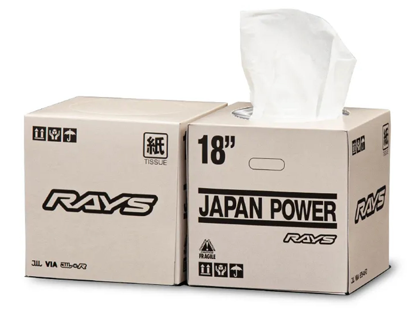 Rays Tissue Box