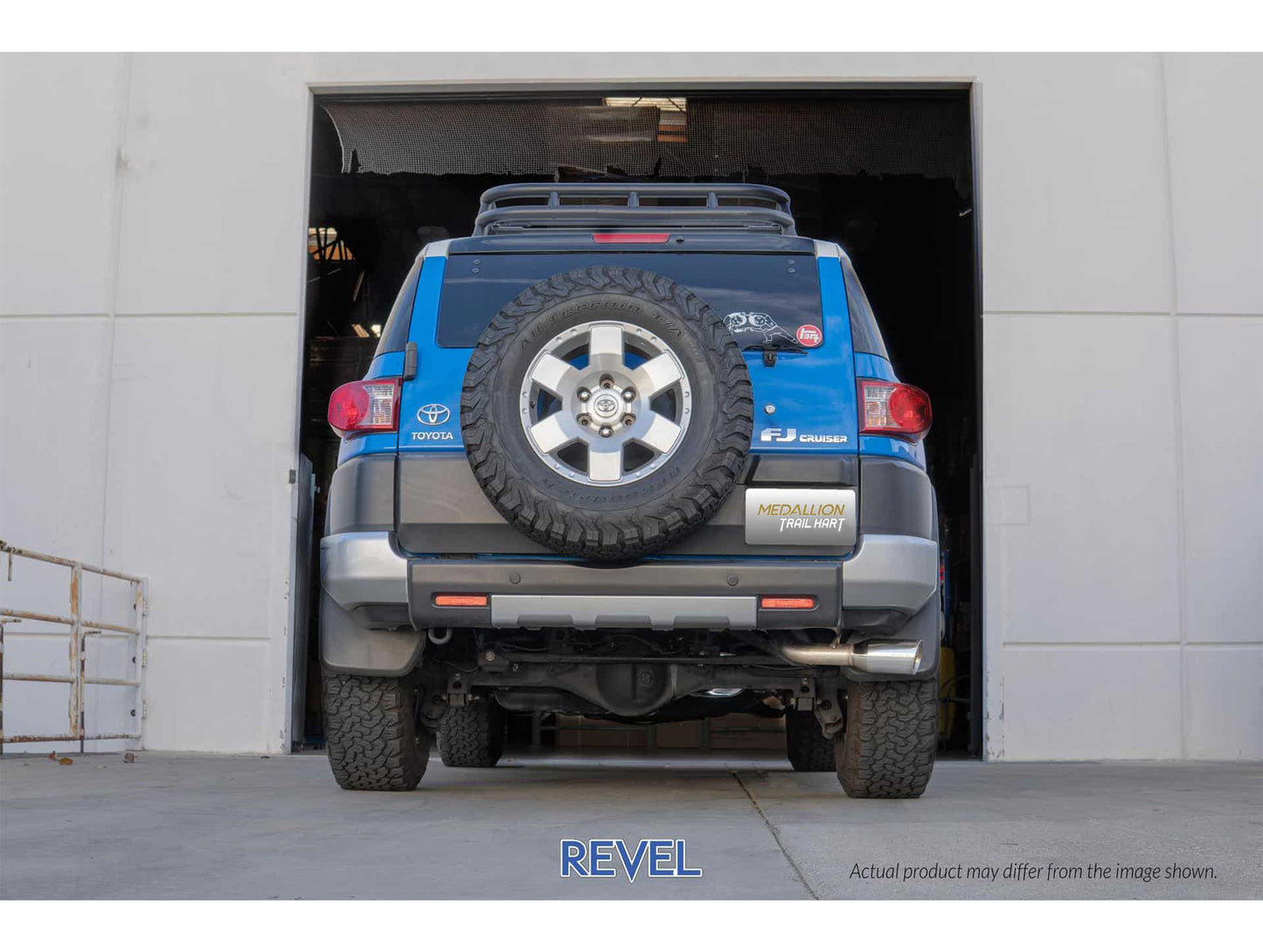 Revel Trail Hart Exhaust - 07-14 Toyota FJ Cruiser