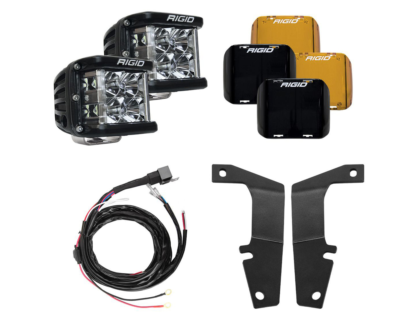 Rigid Industries A-Pillar Light Kit - 10-23 Toyota 4Runner