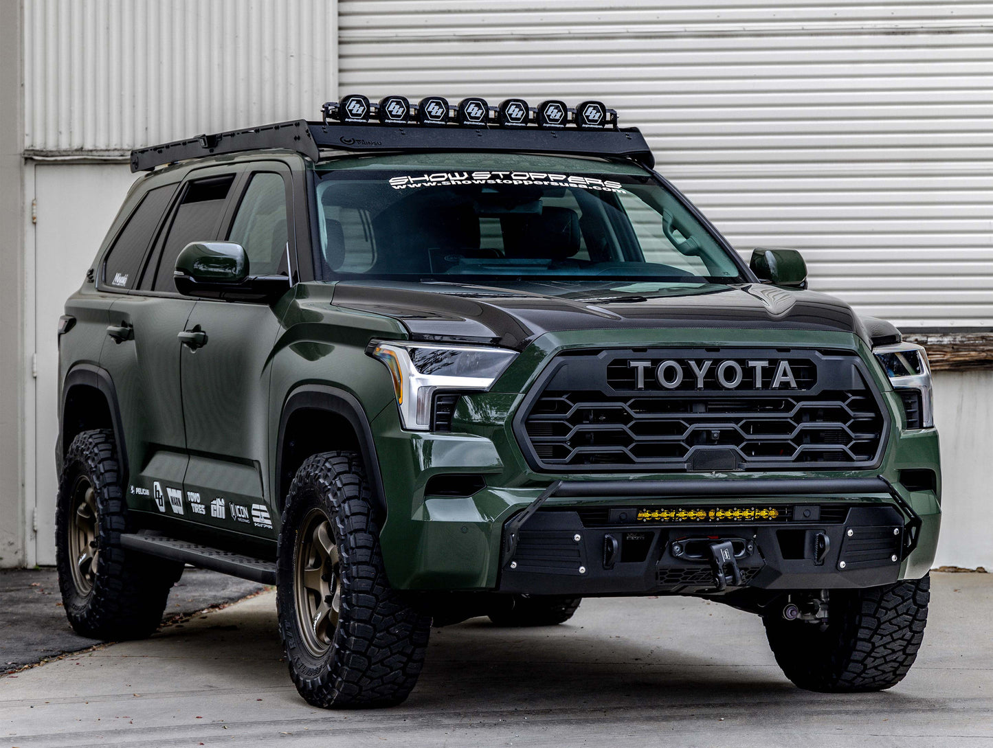 Seibon OEM-Style Carbon Fiber Hood - 22-24 Toyota Tundra / 23-24 Toyota Sequoia