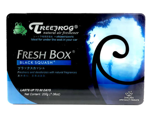 Treefrog Fresh Box Air Freshener - Black Squash