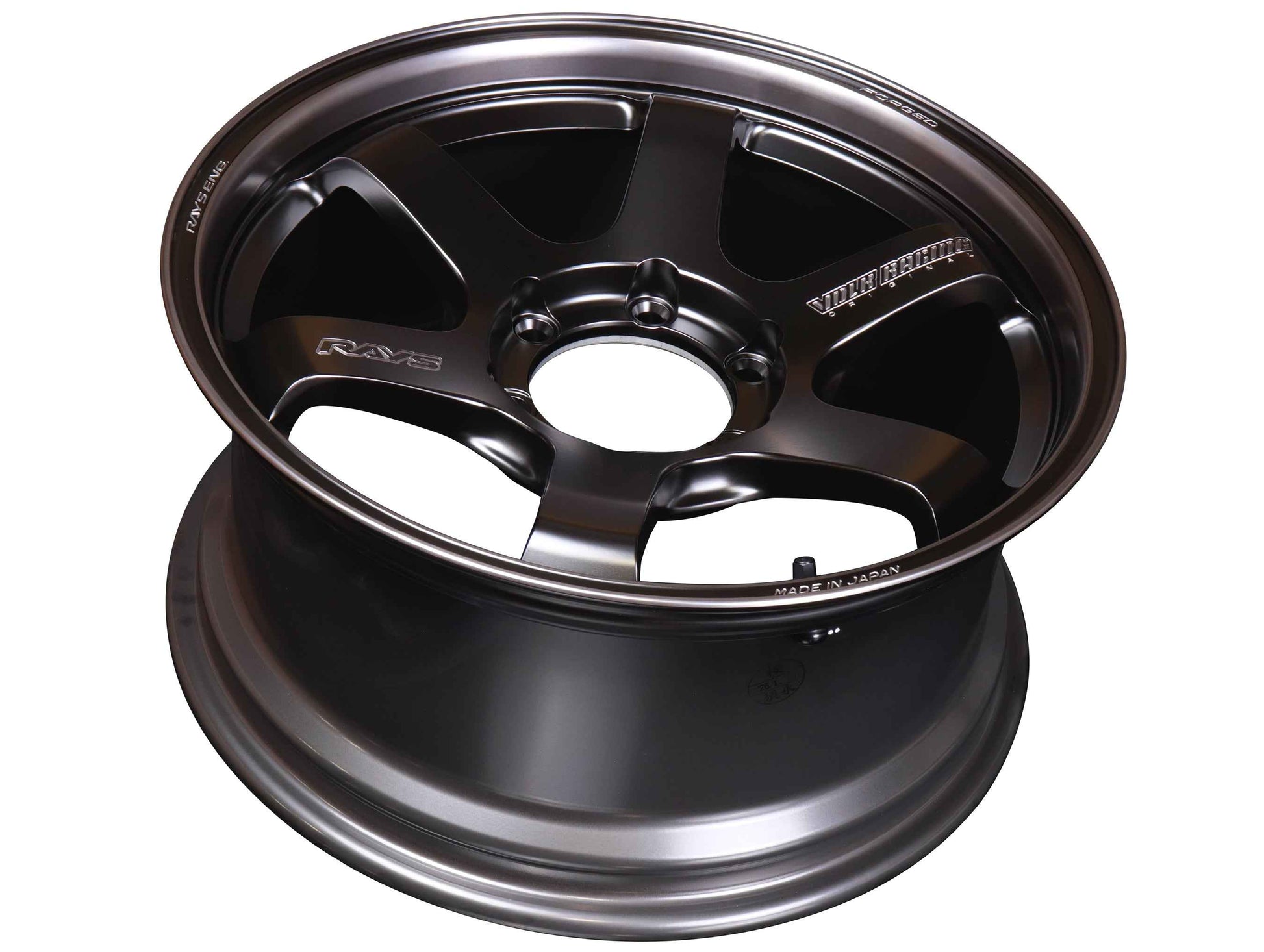 Volk Racing TE37SB Black Shadow Wheels - 18x8.5 / 6x139 / +22