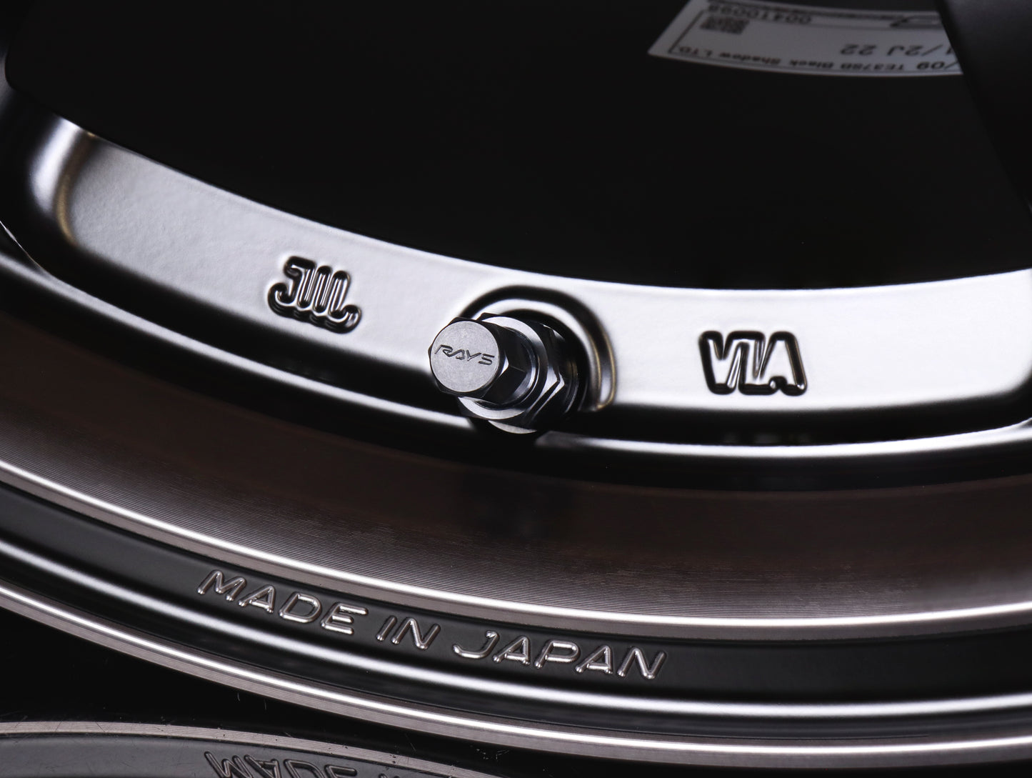Volk Racing TE37SB Black Shadow Wheels - 18x8.5 / 6x139 / +22