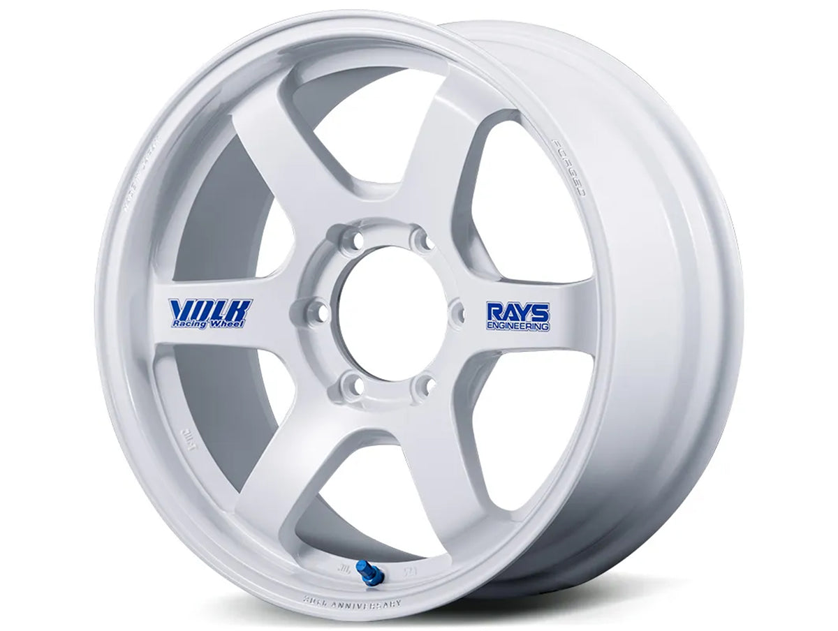Volk Racing TE37SB 30th Anniversary Wheels - White 18x8 / 6x139