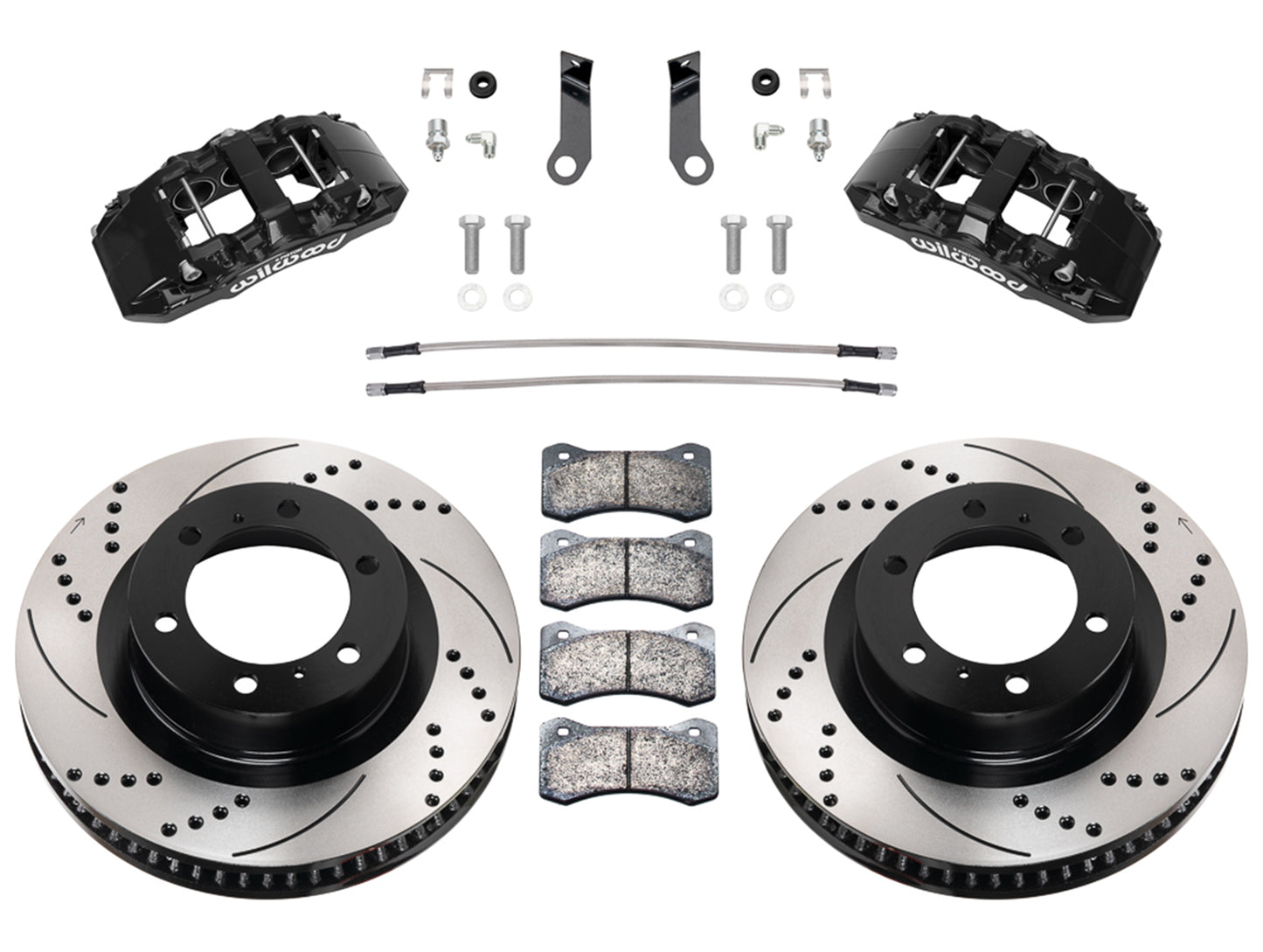 Wilwood AERO6 Direct-Mount Truck Front Brake Kit - 15-21 4Runner / GX460