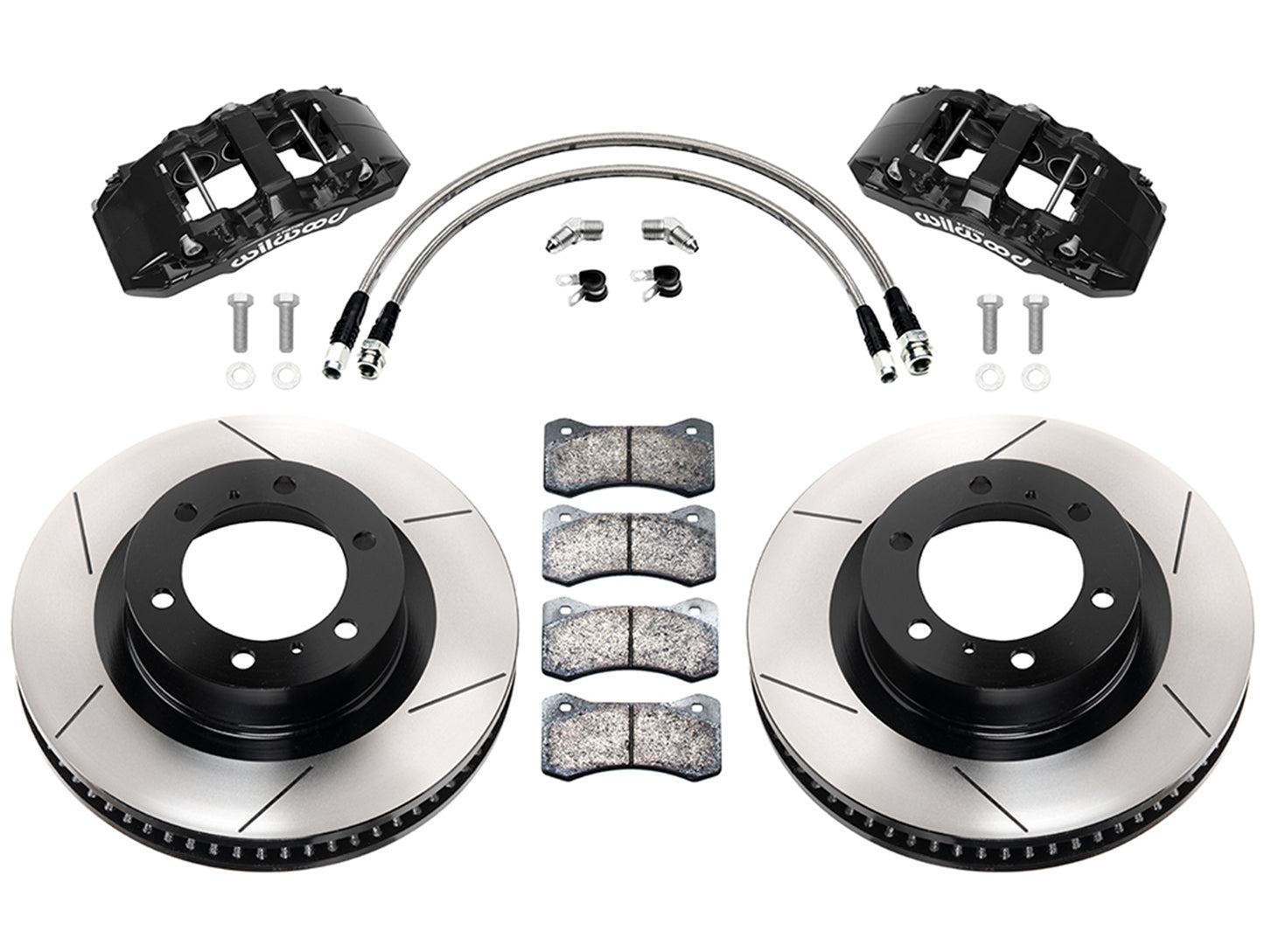 Wilwood AERO6 Direct-Mount Truck Front Brake Kit - 15-23 Tacoma