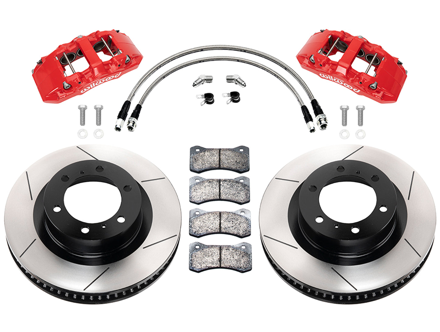 Wilwood AERO6 Direct-Mount Truck Front Brake Kit - 15-23 Tacoma