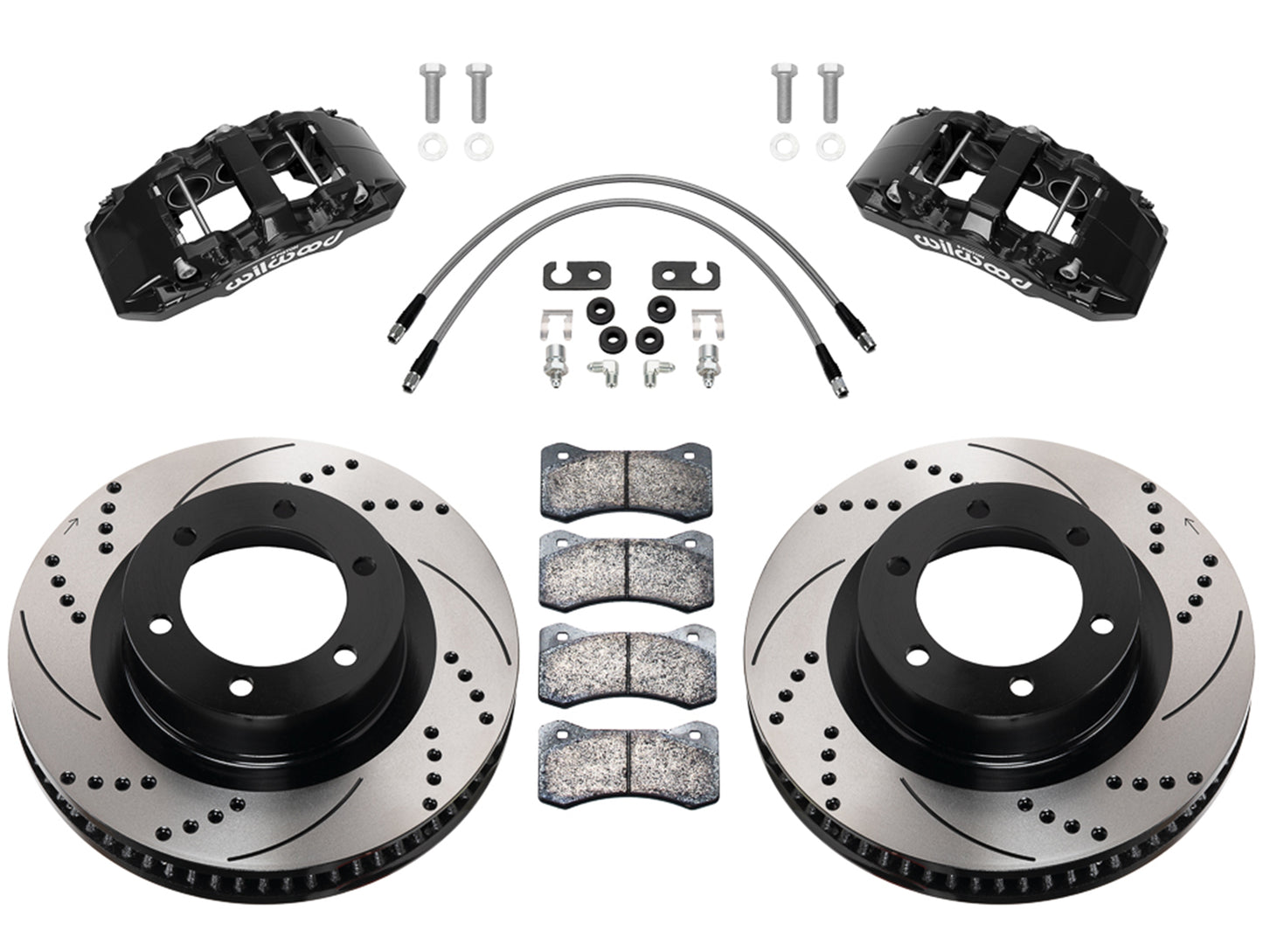 Wilwood AERO6 Direct-Mount Truck Front Brake Kit - 22+ Tundra
