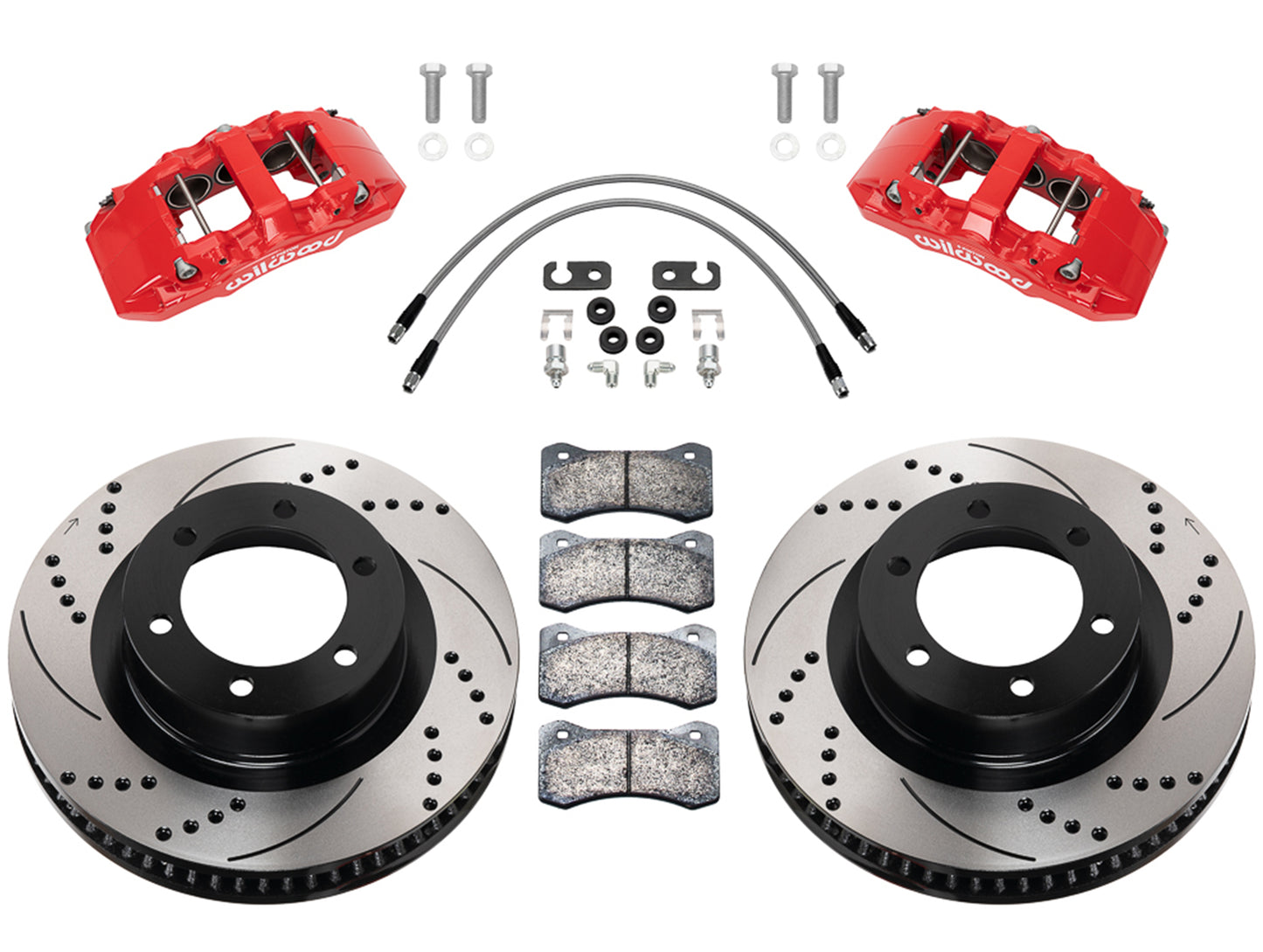 Wilwood AERO6 Direct-Mount Truck Front Brake Kit - 22+ Tundra