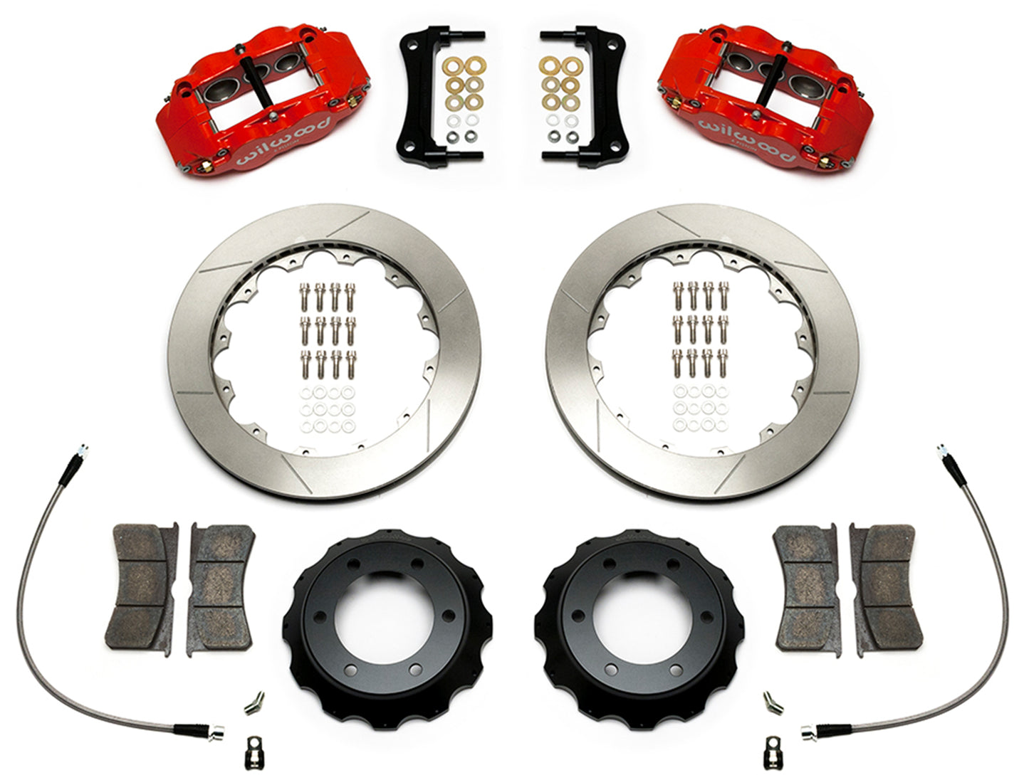 Wilwood Forged Narrow Superlite 6R Big Brake Front Brake Kit w/ 12.88" Rotors - 05-23 Tacoma / 03-14 4Runner / 07-14 FJ Cruiser