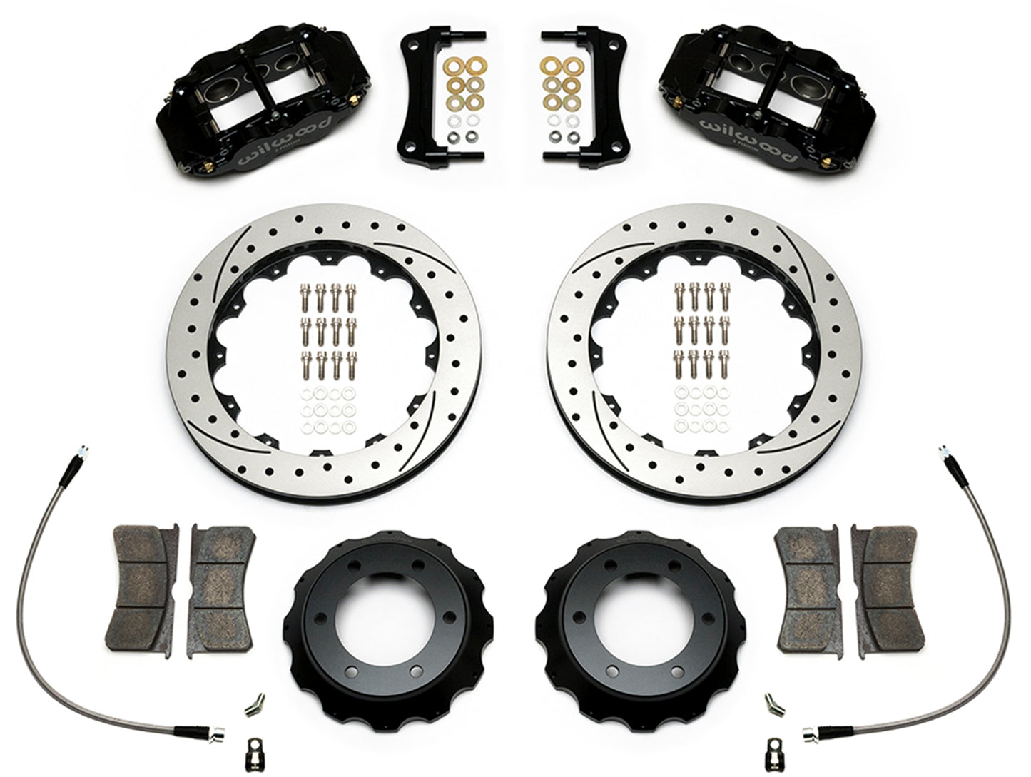 Wilwood Forged Narrow Superlite 6R Big Brake Front Brake Kit w/ 12.88" Rotors - 05-23 Tacoma / 03-14 4Runner / 07-14 FJ Cruiser