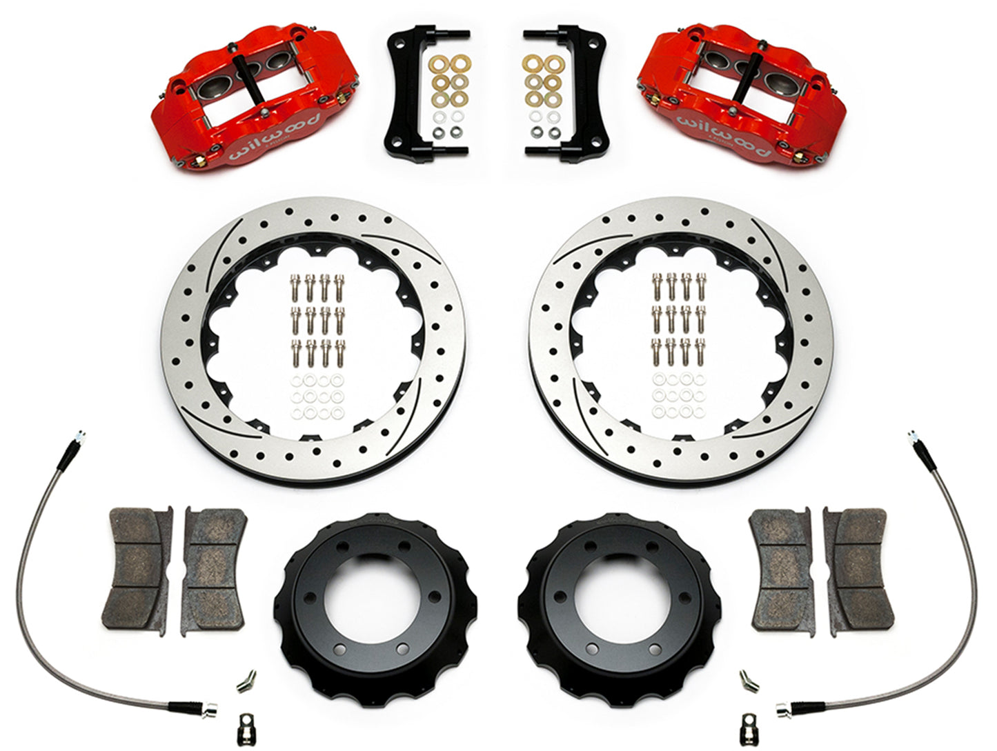 Wilwood Forged Narrow Superlite 6R Big Brake Front Brake Kit w/ 12.88" Rotors - 05-23 Tacoma / 03-14 4Runner / 07-14 FJ Cruiser