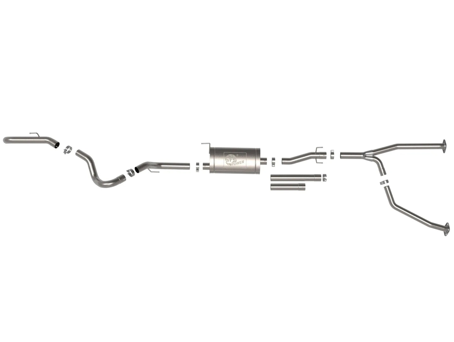 aFe Power Apollo GT Series 2-1/2in to 3in 409 Stainless Steel Cat-Back Hi-Tuck Exhaust System - 22+ Tundra
