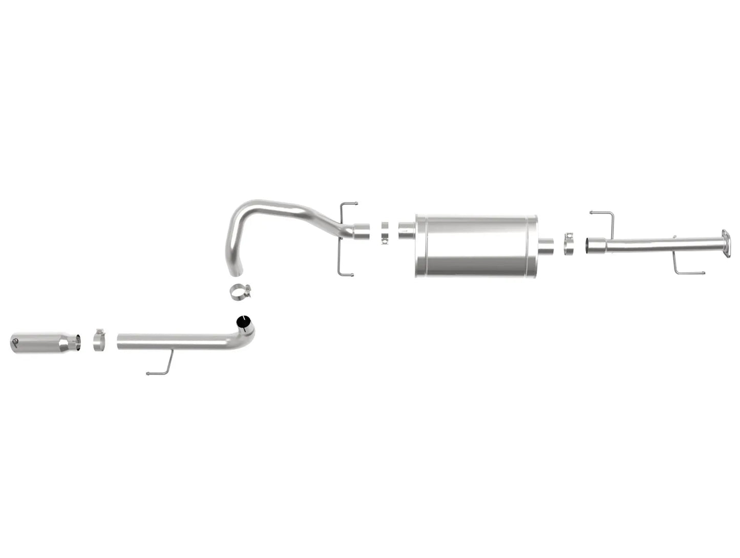 aFe Power MACH Force-Xp 2-1/2in to 3in 304 Stainless Steel Cat-Back Exhaust System - 10-24 4Runner