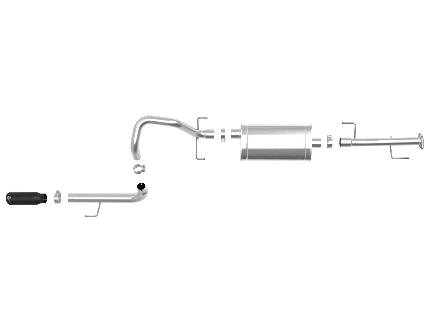aFe Power MACH Force-Xp 2-1/2in to 3in 304 Stainless Steel Cat-Back Exhaust System - 10-24 4Runner