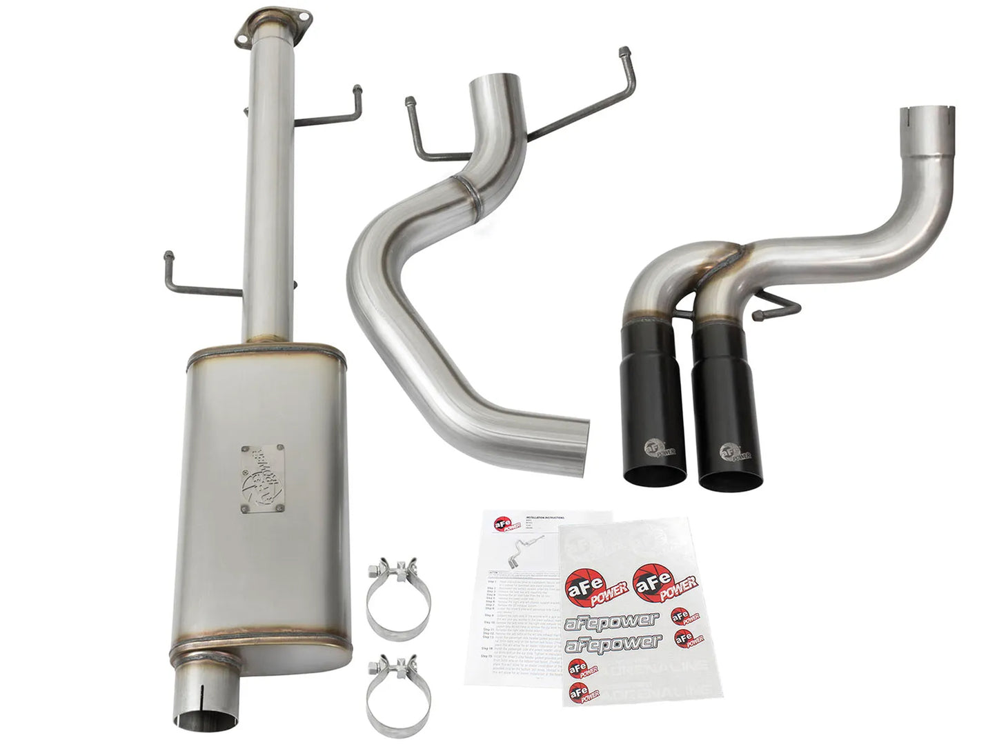 aFe Power Rebel Series 3in Stainless Steel Cat-Back Exhaust System - 07-14 FJ Cruiser