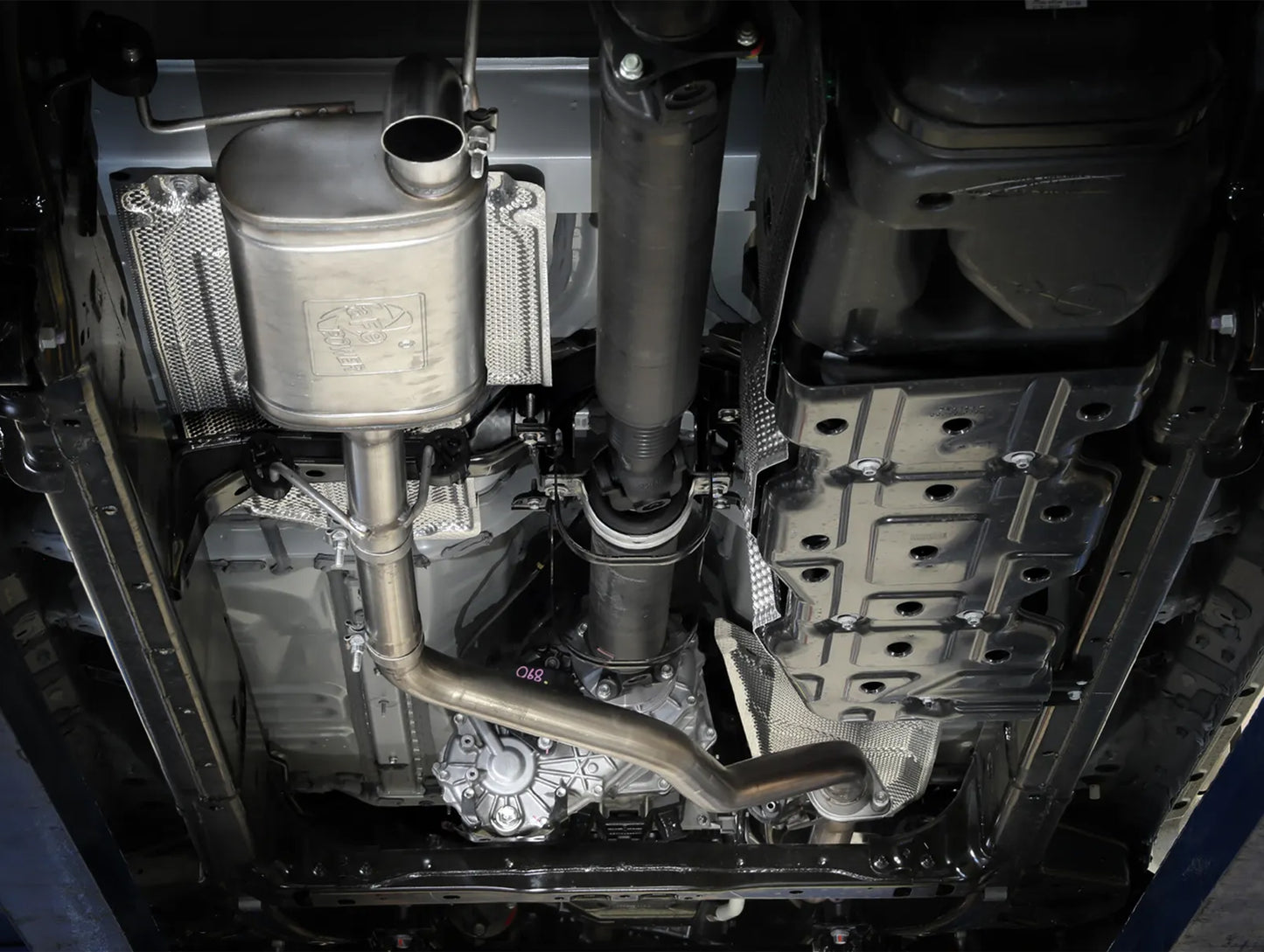 aFe Power Rock Basher 2-1/2in 409 Stainless Steel Cat-Back Exhaust System - 24+ Tacoma