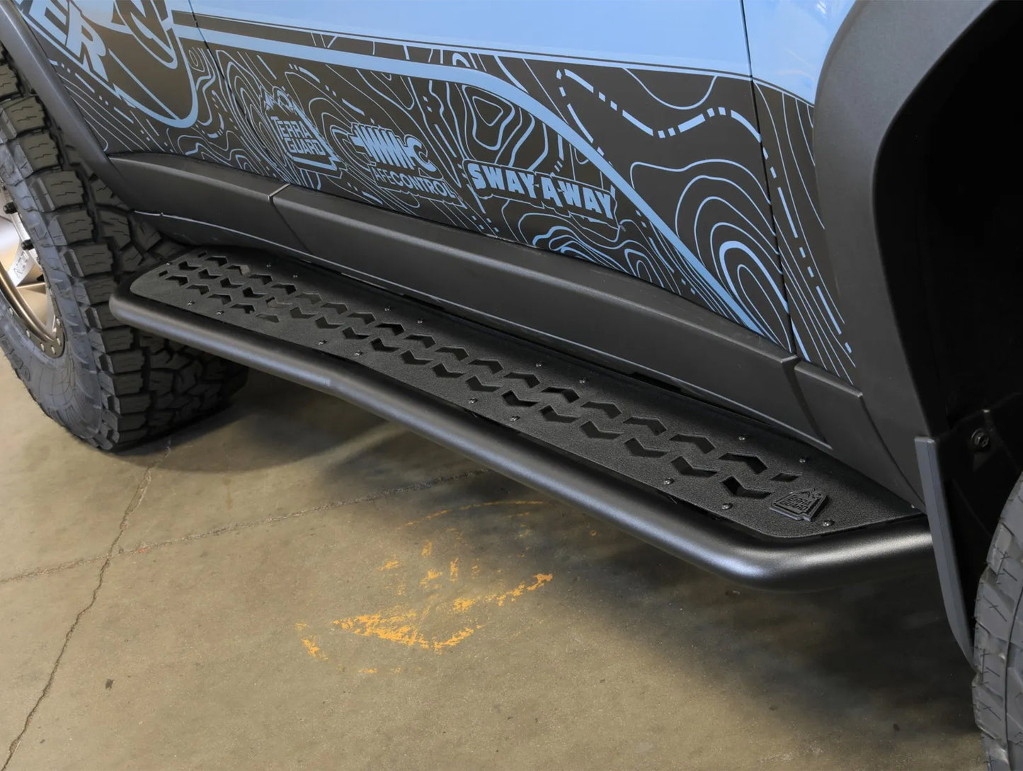 aFe Power Terra Guard Off-Road Slider - 24+ Land Cruiser / 25+ 4Runner