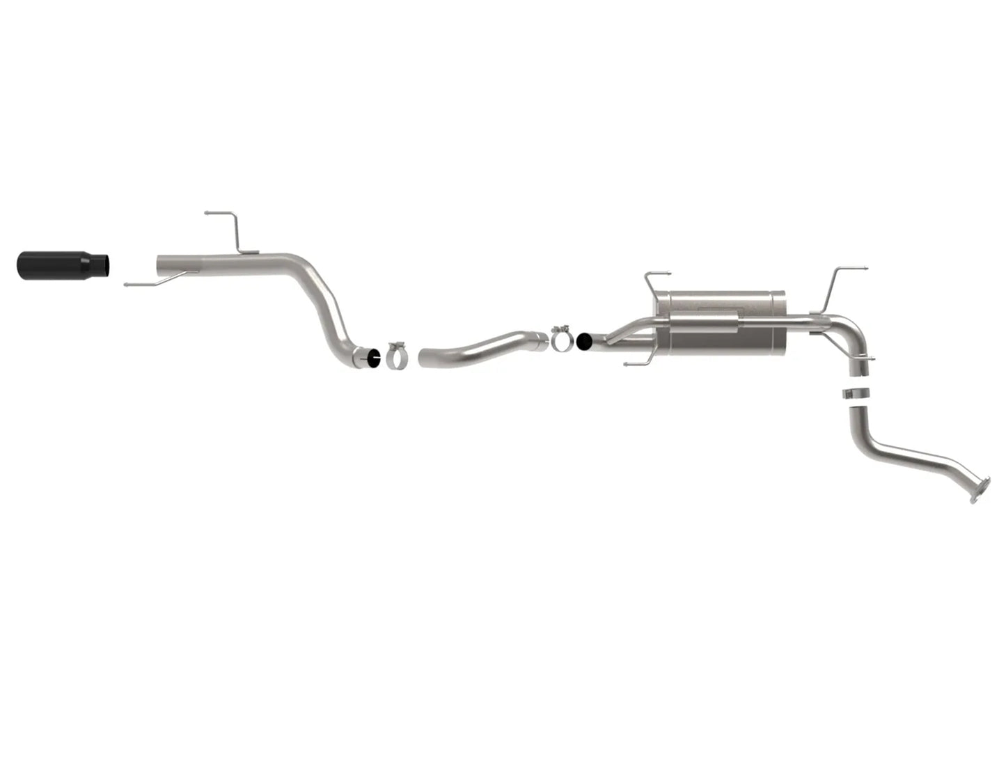 aFe Power Vulcan Series 2-1/2in. to 3in. 304 Stainless Steel Cat-Back Exhaust System - 24+ Land Cruiser