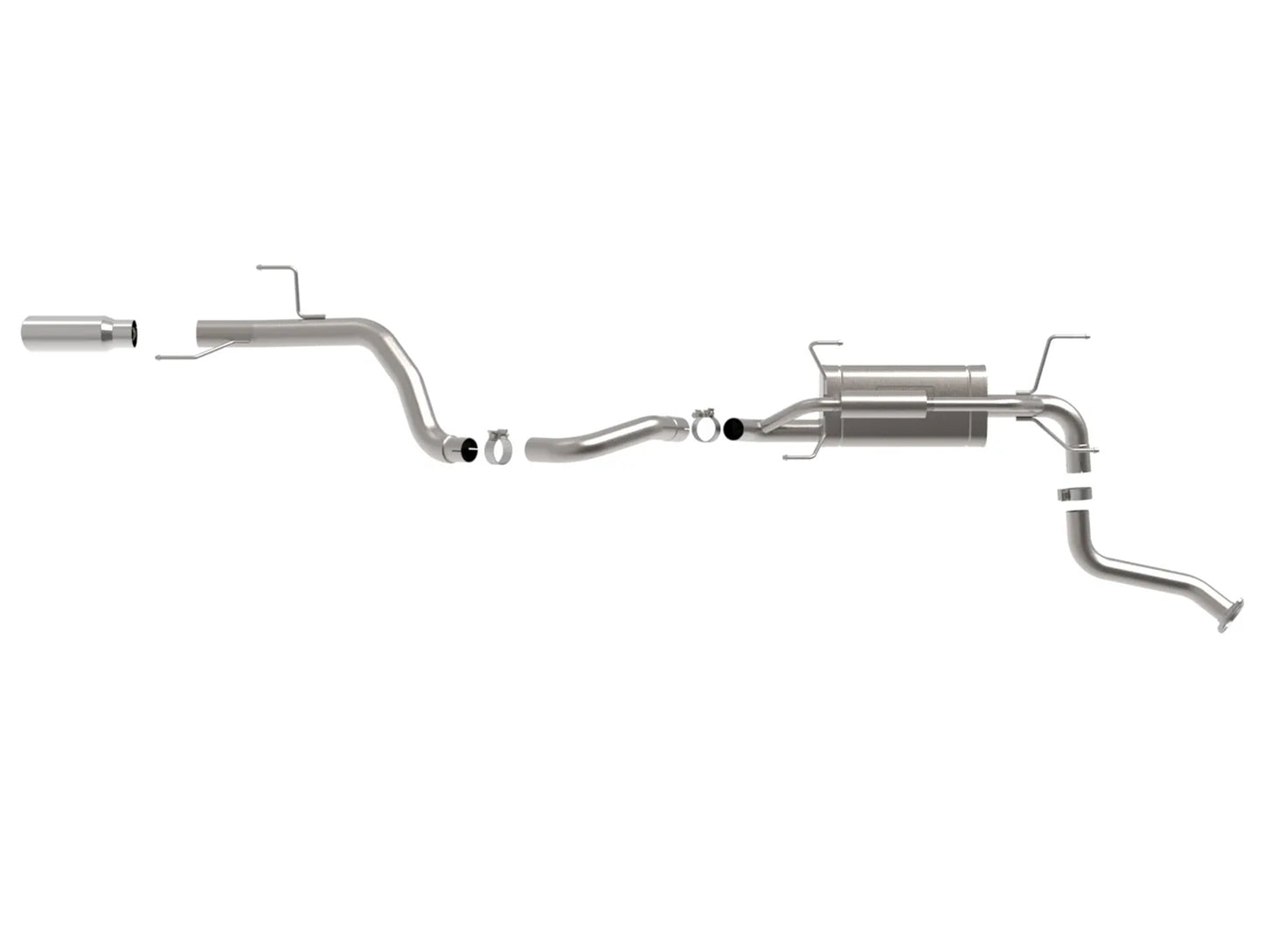 aFe Power Vulcan Series 2-1/2in. to 3in. 304 Stainless Steel Cat-Back Exhaust System - 24+ Land Cruiser