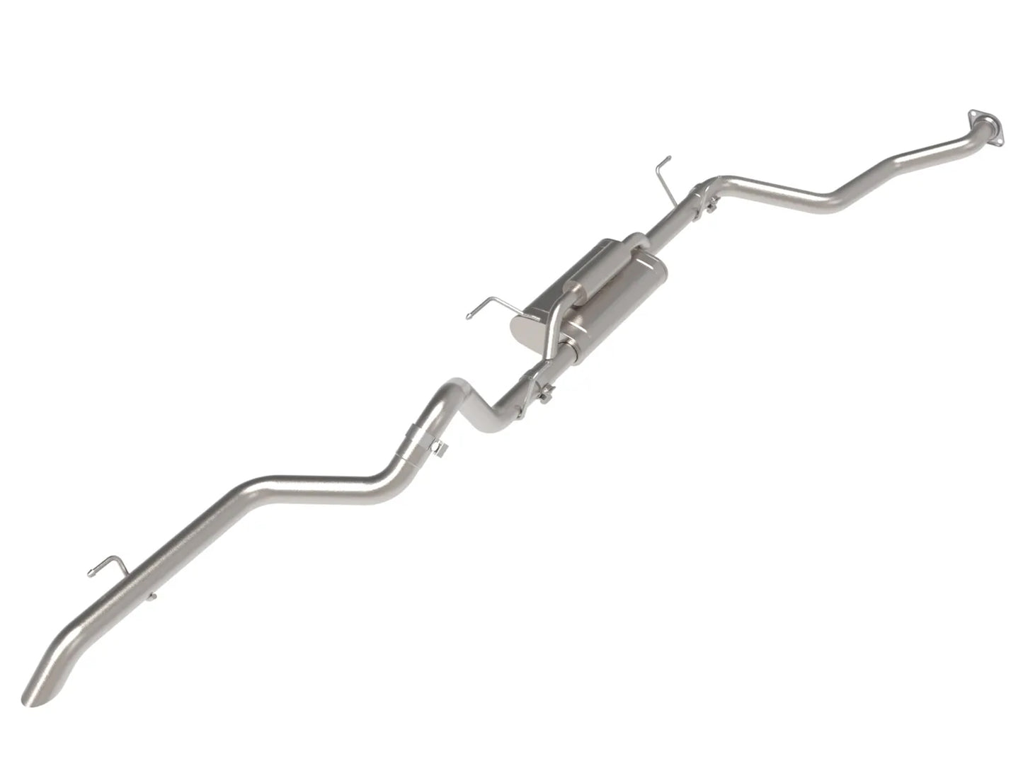 aFe Power Vulcan Series 2-1/2in 304 Stainless Steel Cat-Back Hi-Tuck Exhaust System - 24+ Tacoma