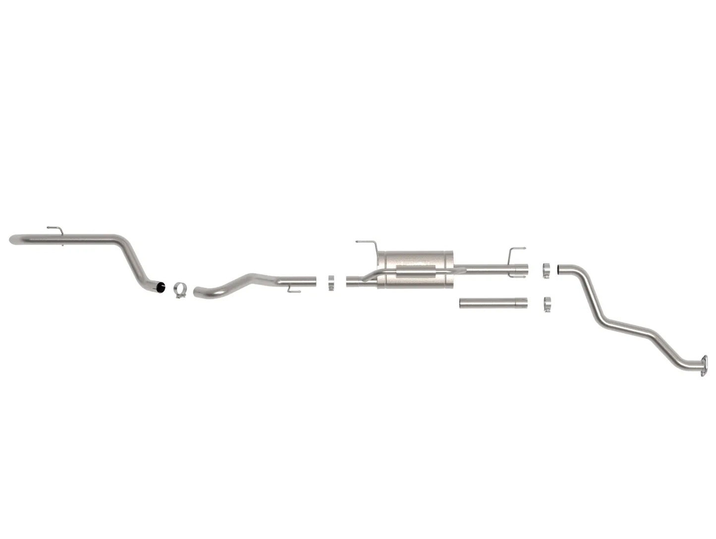 aFe Power Vulcan Series 2-1/2in 304 Stainless Steel Cat-Back Hi-Tuck Exhaust System - 24+ Tacoma