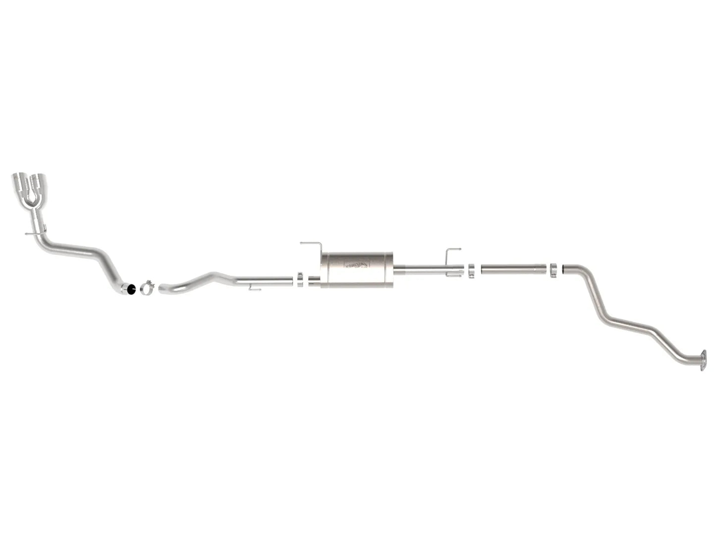 aFe Power Vulcan Series 2-1/2in to 3in 304 Stainless Steel Cat-Back Exhaust System - 24+ Tacoma